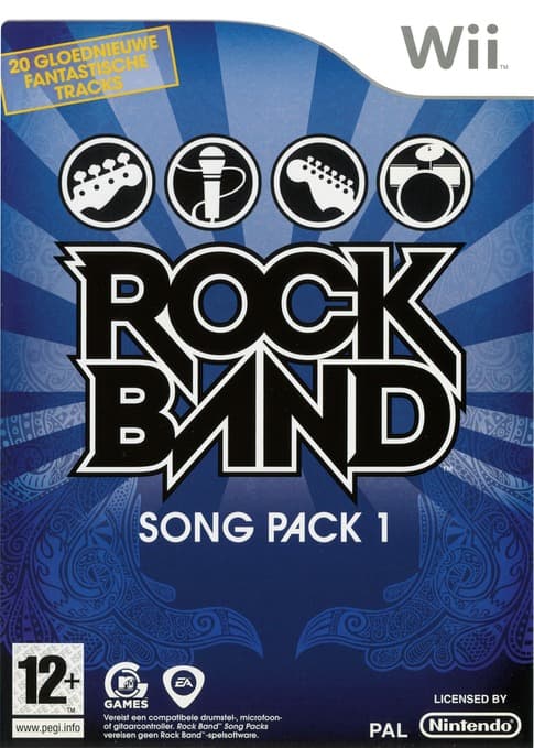 Rock Band Volume 1 - Nintendo Wii (brugt)