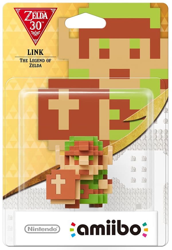 Nintendo Amiibo Figurine 8 Bit Link (Wii U)