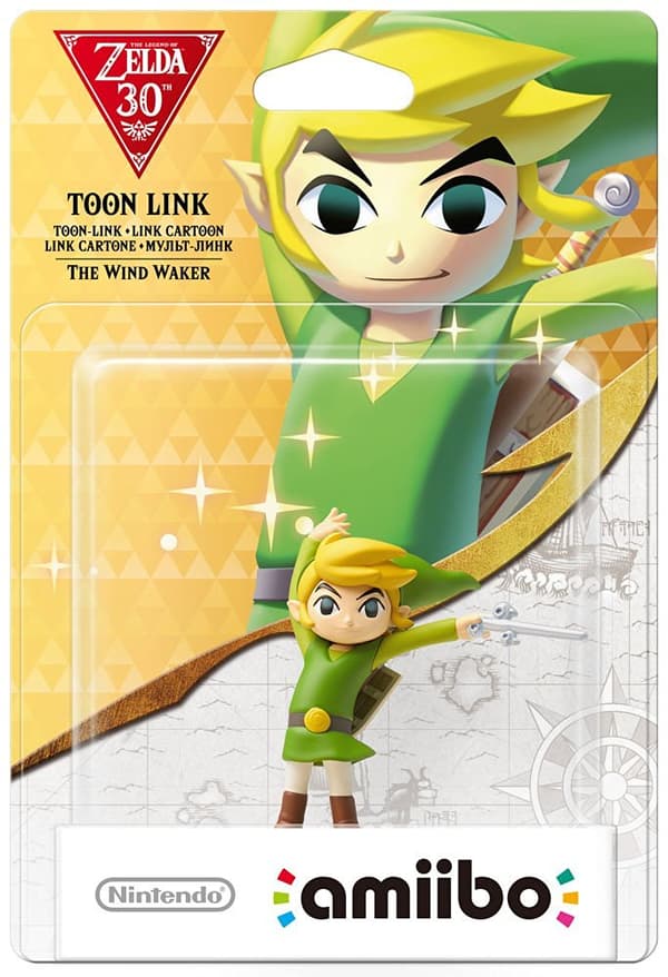 Nintendo Amiibo Figurine Toon Link (Wind Waker) (Wii U)