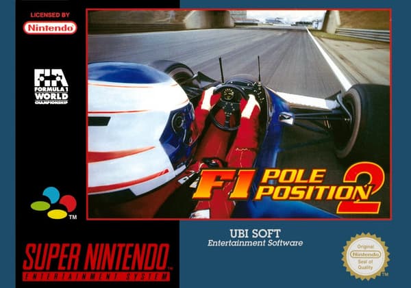 F1 Pole Position 2 - Super Nintendo (brukt)