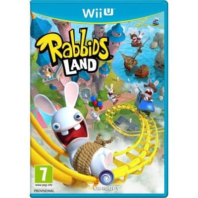 Rabbids Land - Nintendo WiiU (brugt)