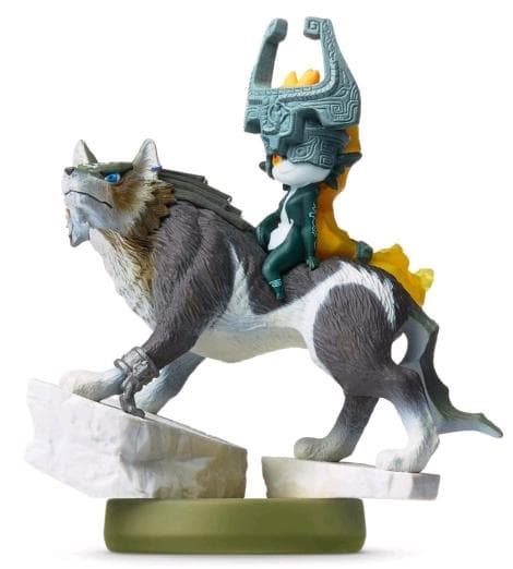 Nintendo Amiibo Character - Wolf (Legend of Zelda Twilight Princess Series) (wii)