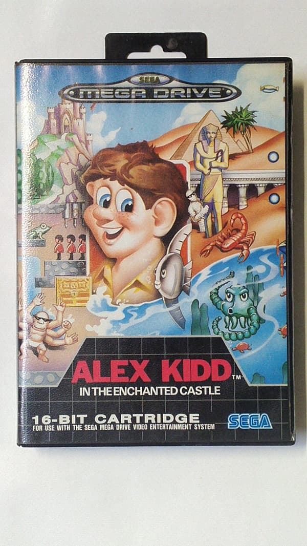 Alex Kidd in the Enchanted Castle - Megadrive (begagnad)