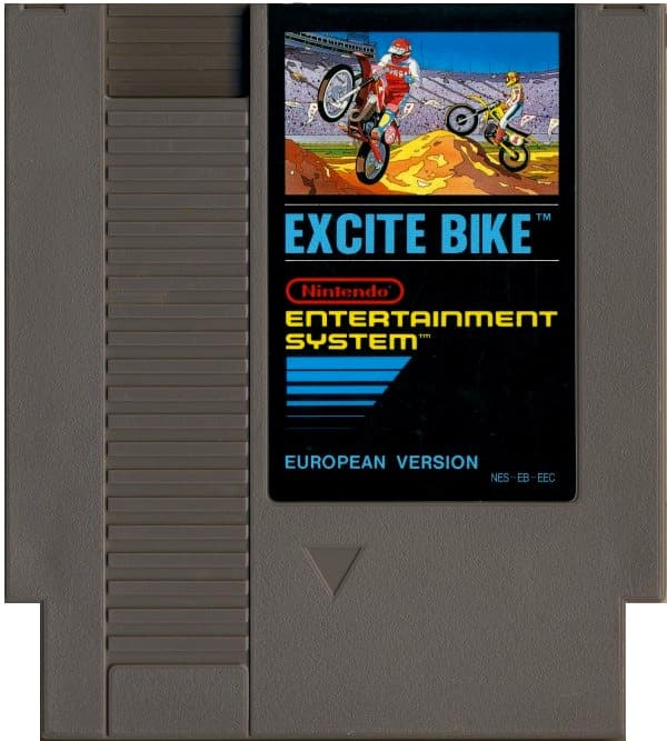 Excite Bike (5 skruvar) - Nintendo 8bit (brukt)