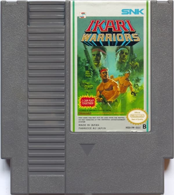 Ikari Warriors - SCN - Nintendo 8bit (brukt)