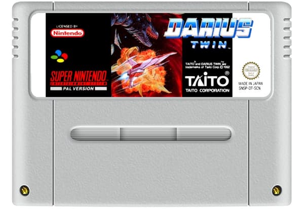 Darius Twin - SCN - Super Nintendo (käytetty)
