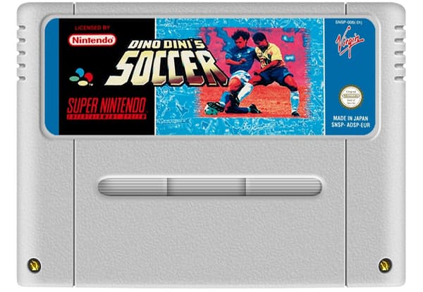 Dino Dinis Soccer - Super Nintendo (käytetty)