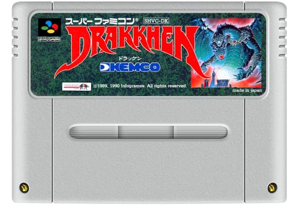 Drakkhen - JAP - Super Nintendo (begagnad)