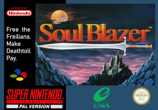 Soul Blazer - SCN - Super Nintendo (begagnad)
