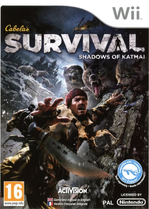 Cabelas Survival: Shadows of Katmai - Nintendo Wii (kÃ¤ytetty)