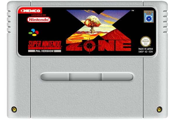 X Zone - SCN - Super Nintendo (begagnad)