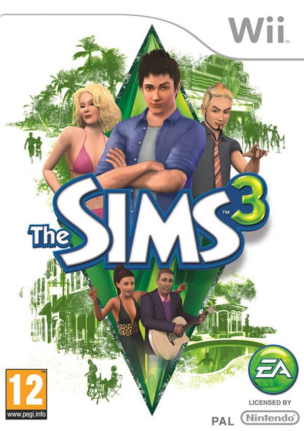 The Sims 3 - Nintendo Wii (brukt)