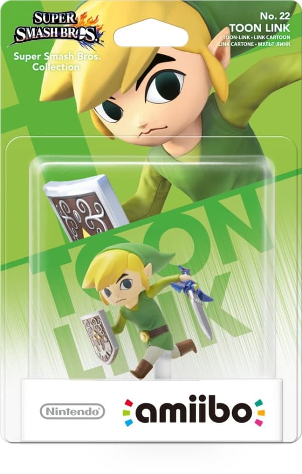 Nintendo Amiibo Figurine Toon Link (Wii U)