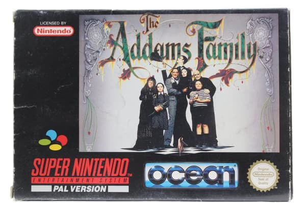 The Addams Family - Supernintendo/SNES - PAL/SCN/EUR (KÄYTETTY TAVARA) Complete in box