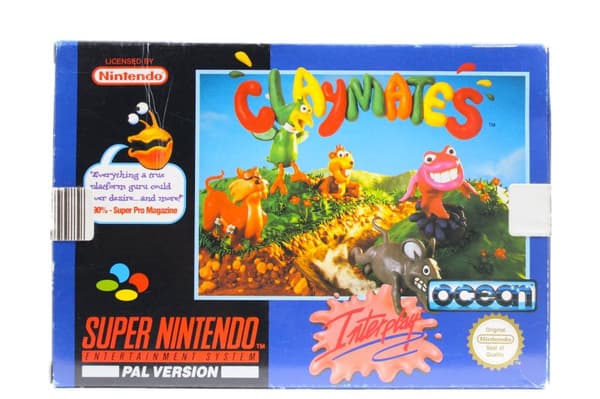 Claymates - Supernintendo/SNES - PAL/SCN/EUR (Begagnad) Complete in box