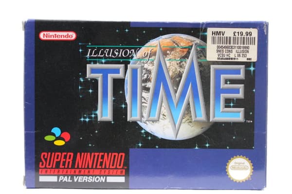 Illusion of Time - Supernintendo/SNES - PAL/SCN/EUR (BRUKT VARE) Complete in box