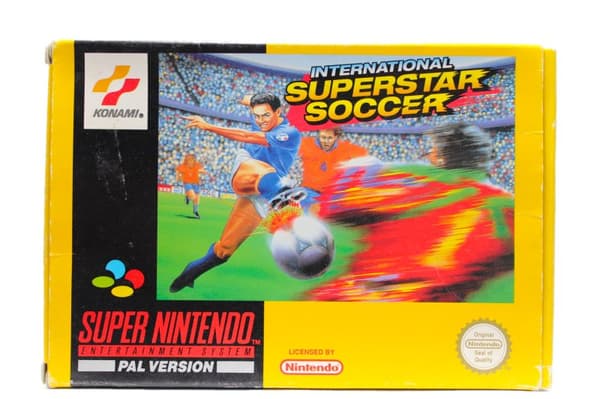 International Superstar Soccer - Supernintendo/SNES - PAL/SCN/EUR (KÄYTETTY TAVARA) Complete in box