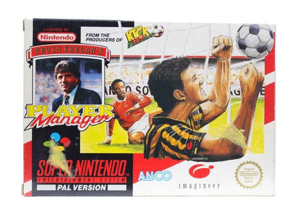 Kevin Keegan´s Player Manager - Supernintendo/SNES - PAL/SCN/EUR (KÄYTETTY TAVARA) Complete in box