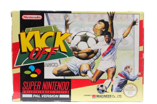 Kick Off - Supernintendo/SNES - PAL/SCN/EUR (KÄYTETTY TAVARA) Complete in box