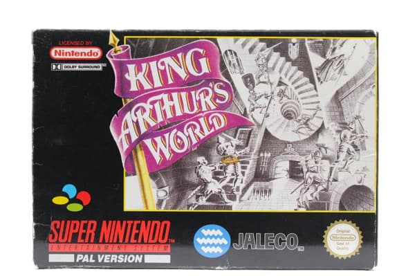 King Arthur´s World - Supernintendo/SNES - PAL/SCN/EUR (BRUKT VARE) Complete in box