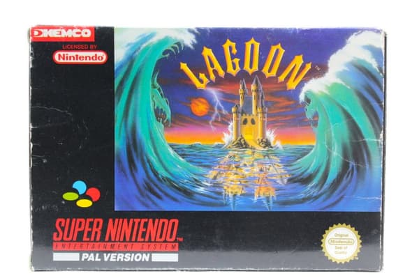 Lagoon - Supernintendo/SNES - PAL/SCN/EUR (KÄYTETTY TAVARA) Complete in box