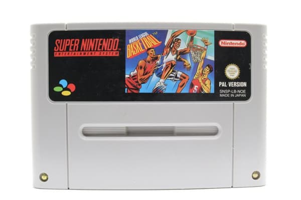 World League Basketball - Supernintendo/SNES - PAL/SCN/EUR (KÄYTETTY TAVARA)