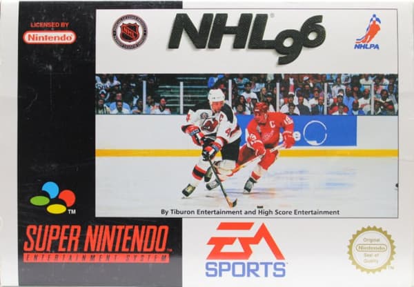 NHL 96 - Supernintendo/SNES - PAL/SCN/EUR (KÄYTETTY TAVARA) Complete in box