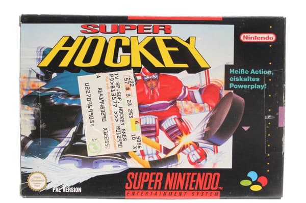 Super Hockey - Supernintendo/SNES - PAL/SCN/EUR (BRUKT VARE) Complete in box