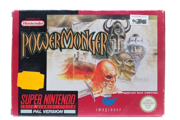 Powermonger - Supernintendo/SNES - PAL/SCN/EUR (KÄYTETTY TAVARA) Complete in box