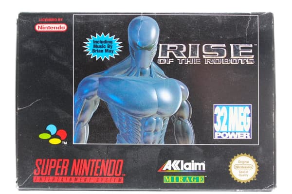 Rise of the Robots - Supernintendo/SNES - PAL/SCN/EUR (KÄYTETTY TAVARA) Complete in box