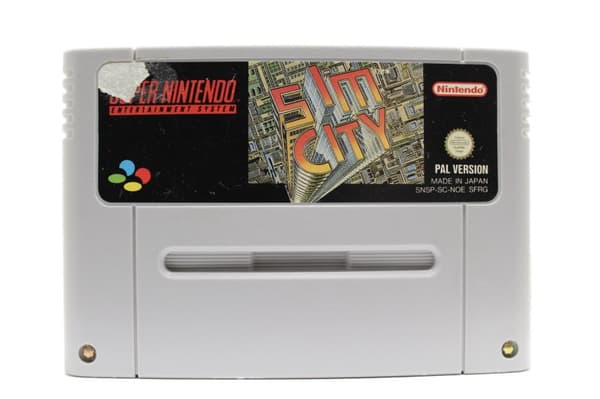 SimCity - Supernintendo/SNES - PAL/SCN/EUR (BRUKT VARE) Complete in box