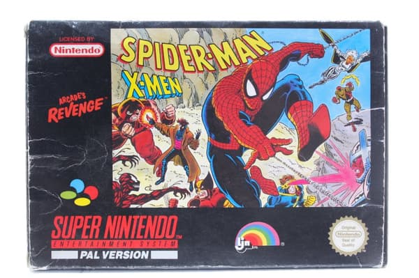 Spider-Man and the X-Men in Arcade´s Revenge - Supernintendo/SNES - PAL/SCN/EUR (BRUKT VARE) Complete in box