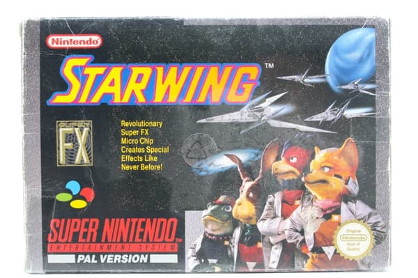 Starwing - Supernintendo/SNES - PAL/SCN/EUR (BRUKT VARE) Complete in box
