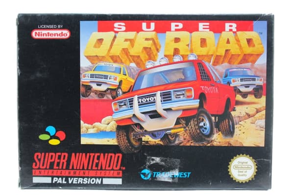 Super Off Road - Supernintendo/SNES - PAL/SCN/EUR (BRUKT VARE) Complete in box