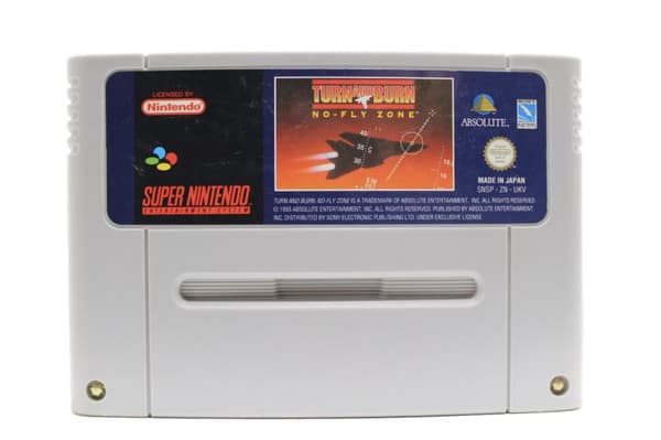 Turn and Burn: No-Fly Zone - Supernintendo/SNES - PAL/SCN/EUR (BRUKT VARE)