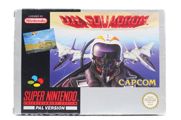U.N. Squadron - Supernintendo/SNES - PAL/SCN/EUR (KÄYTETTY TAVARA) Complete in box
