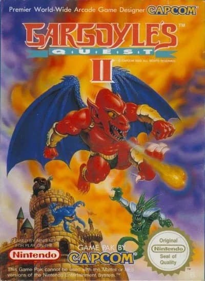 Gargoyles Quest II - SCN - Nintendo 8bit (begagnad)