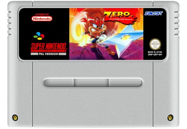 Zero the Kamikaze Squirrel - SCN - Super Nintendo (käytetty)