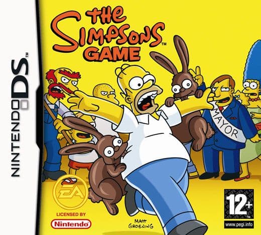 The Simpsons Game - Nintendo DS (kÃ¤ytetty)
