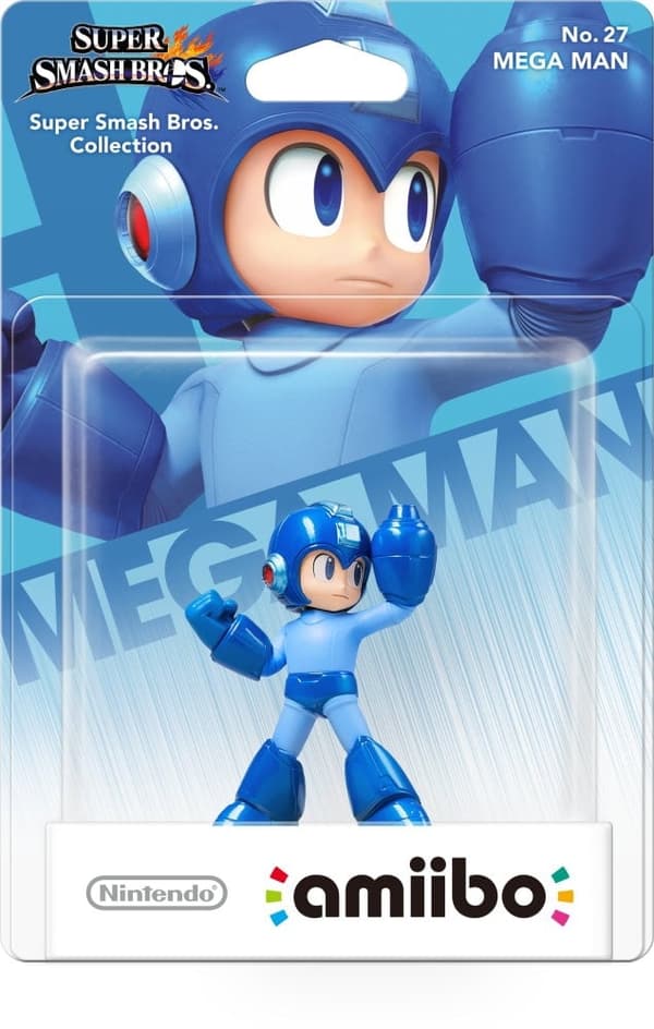 Nintendo Amiibo Figurine Mega Man (Wii U)