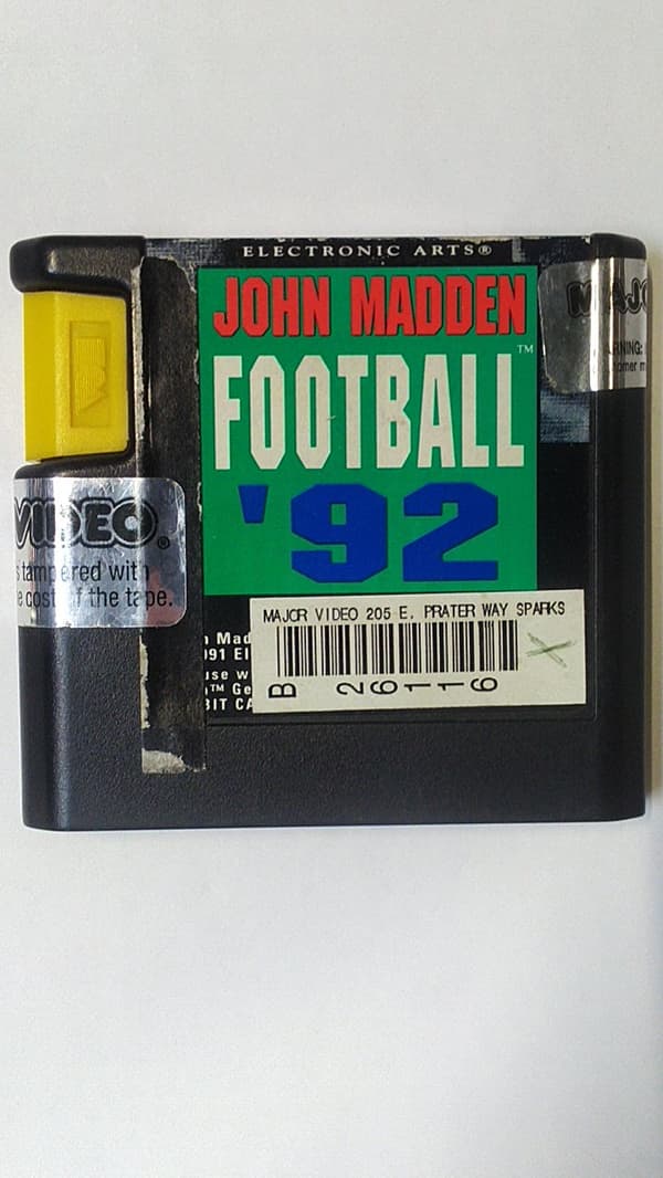 John Madden Football 92 - Megadrive (begagnad)