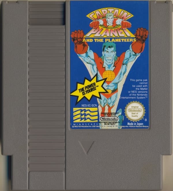 Captain Planet and the Planeteers - SCN - Nintendo 8bit (brugt)