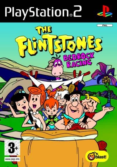 The Flintstones: Bedrock Racing - Playstation 2 (brukt)