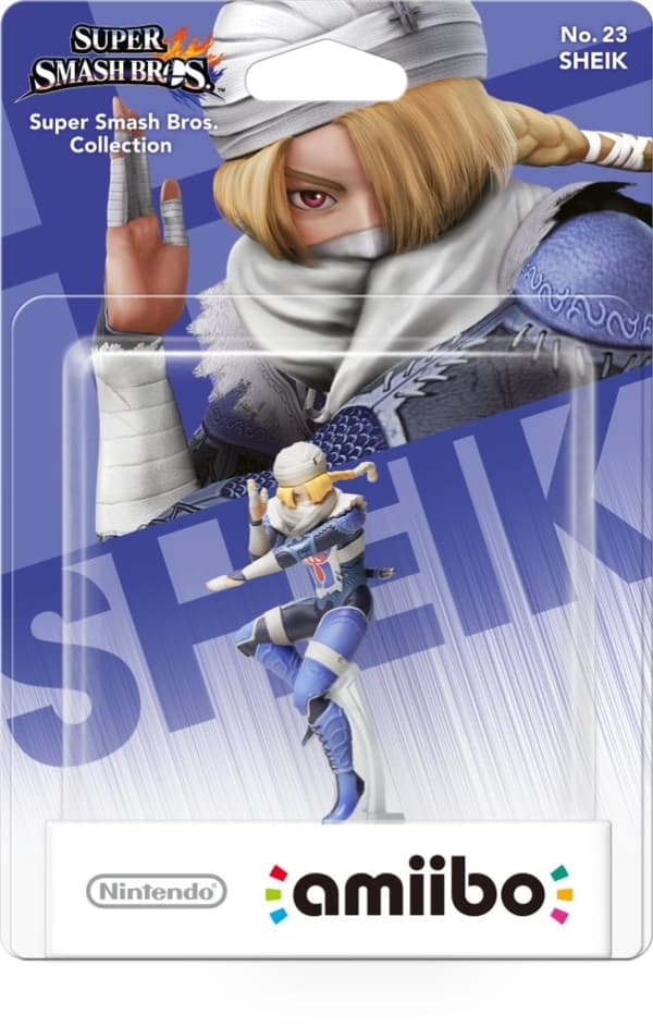 Nintendo Amiibo Figurine Sheik (Wii U)