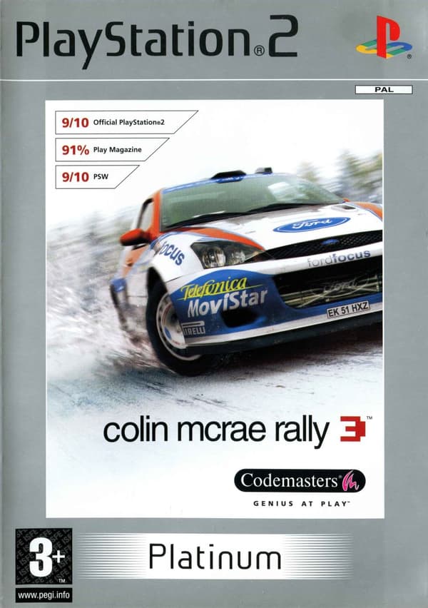 Colin McRae Rally 3 - Platinum - Playstation 2 (kÃ¤ytetty)