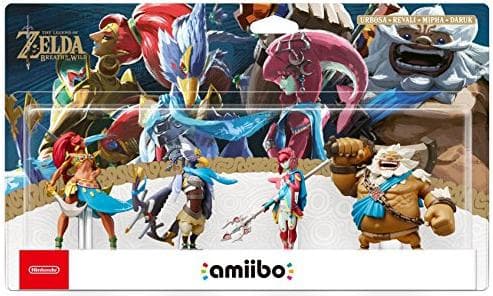 Nintendo Amiibo 4 Pack - Urbosa, Revali, Mipha  Daruk (Breath of the Wild Collection) (wii)