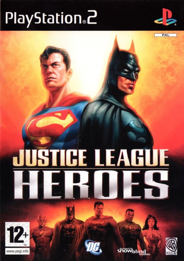 Justice League Heroes - Playstation 2 (brugt)