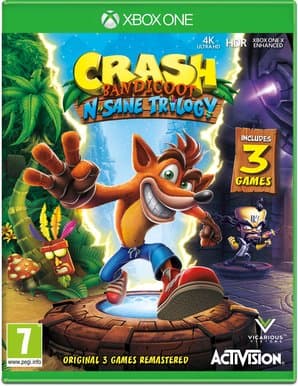 Crash Bandicoot N sane trilogy - Xbox One (brugt)