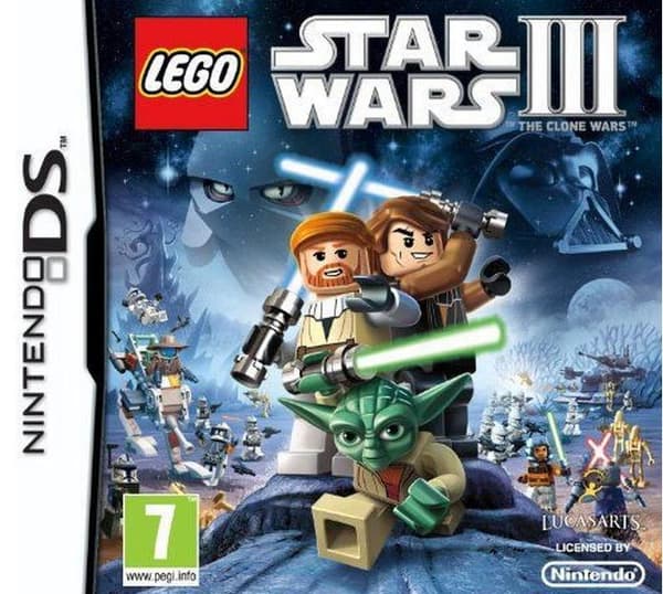 Lego Star Wars III: The Clone Wars - Nintendo DS (brugt)