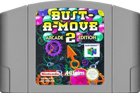 Bust-A-Move 2 Arcade Edition - Nintendo 64 (käytetty)